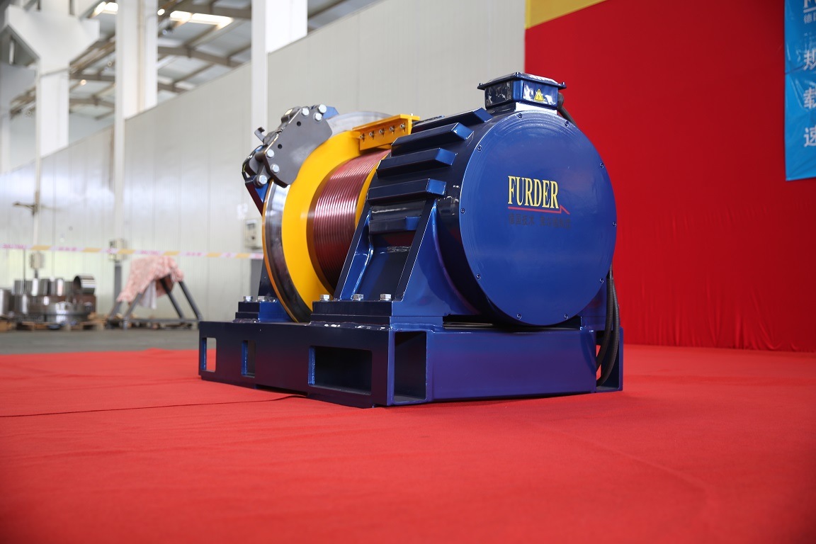 5.0m/S~9.0m/S Gearless Traction Machine for Passenger Elevator\Freight Elevator